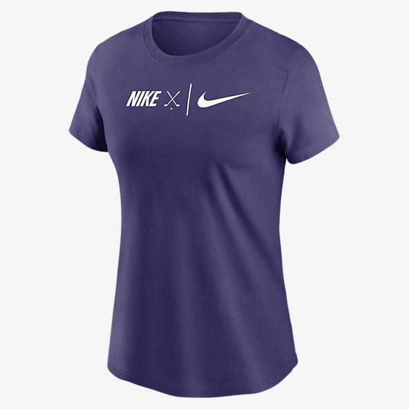 Purple nike shirt womens outlet